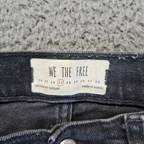 We The Free Size 27 Black Pull-On Skinny Jeans - Picture 8 of 12